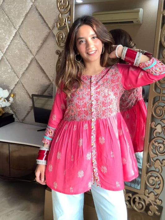 Pankhuri Flared Kurti (Women)