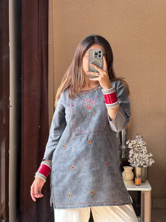 Heer Denim Kurti (Women)