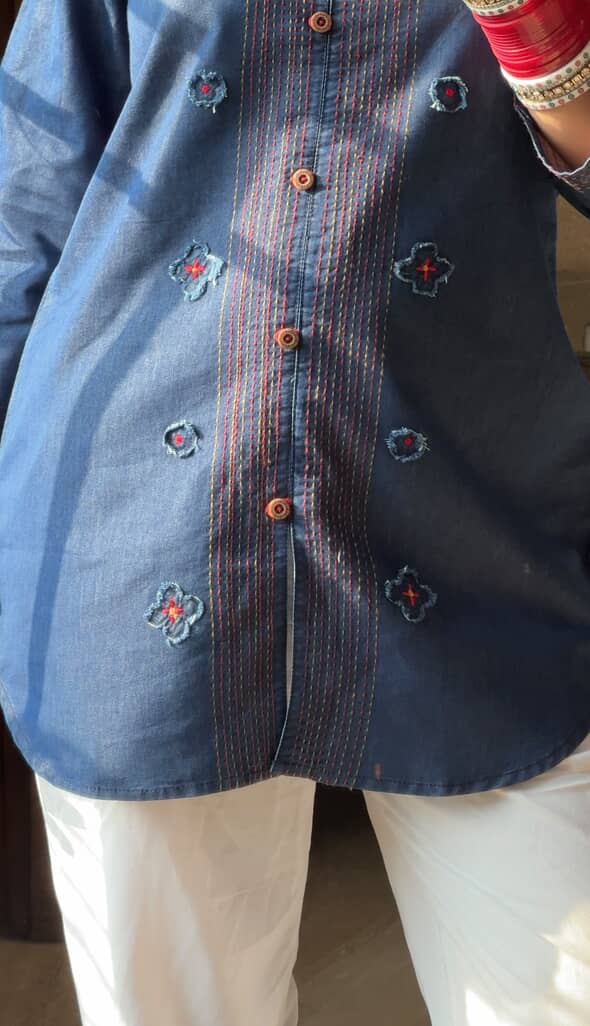 Indira Denim Kurti (Women)