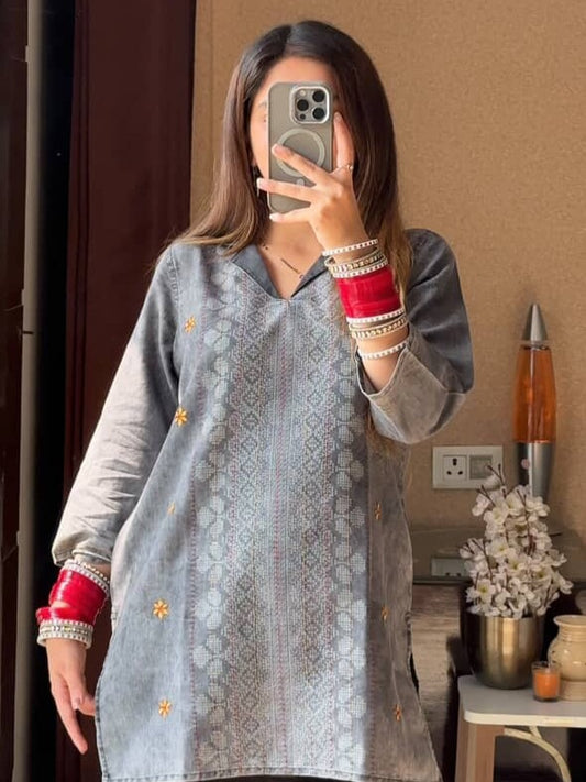 Meghna Denim Kurti (Women)