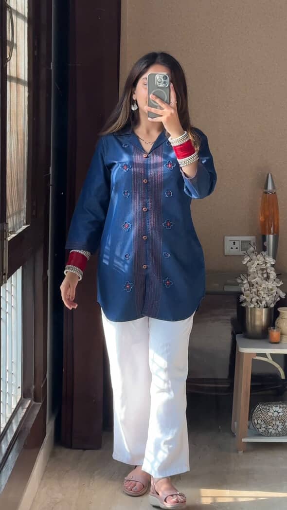 Indira Denim Kurti (Women)