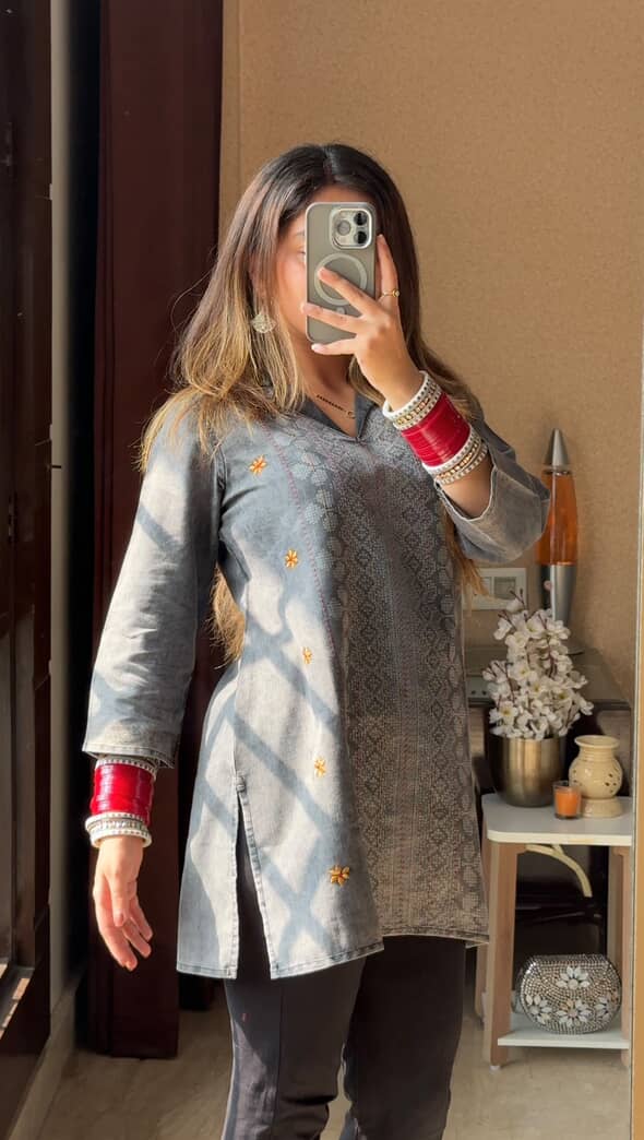Meghna Denim Kurti (Women)
