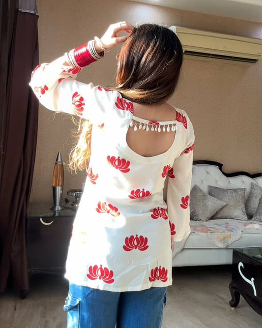 Madhuri Short Kurti (women)