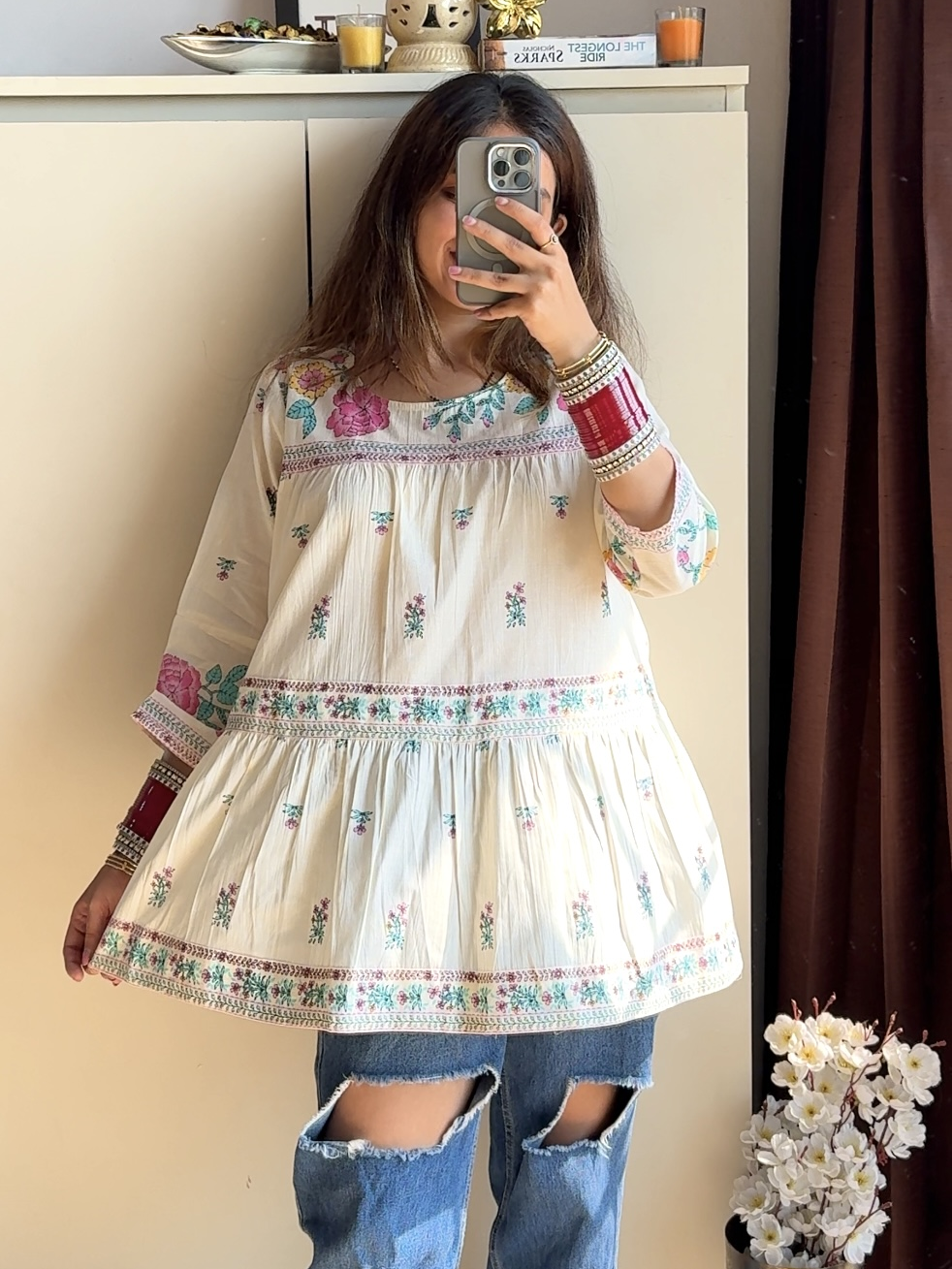 Pari Flared Kurti (Women)