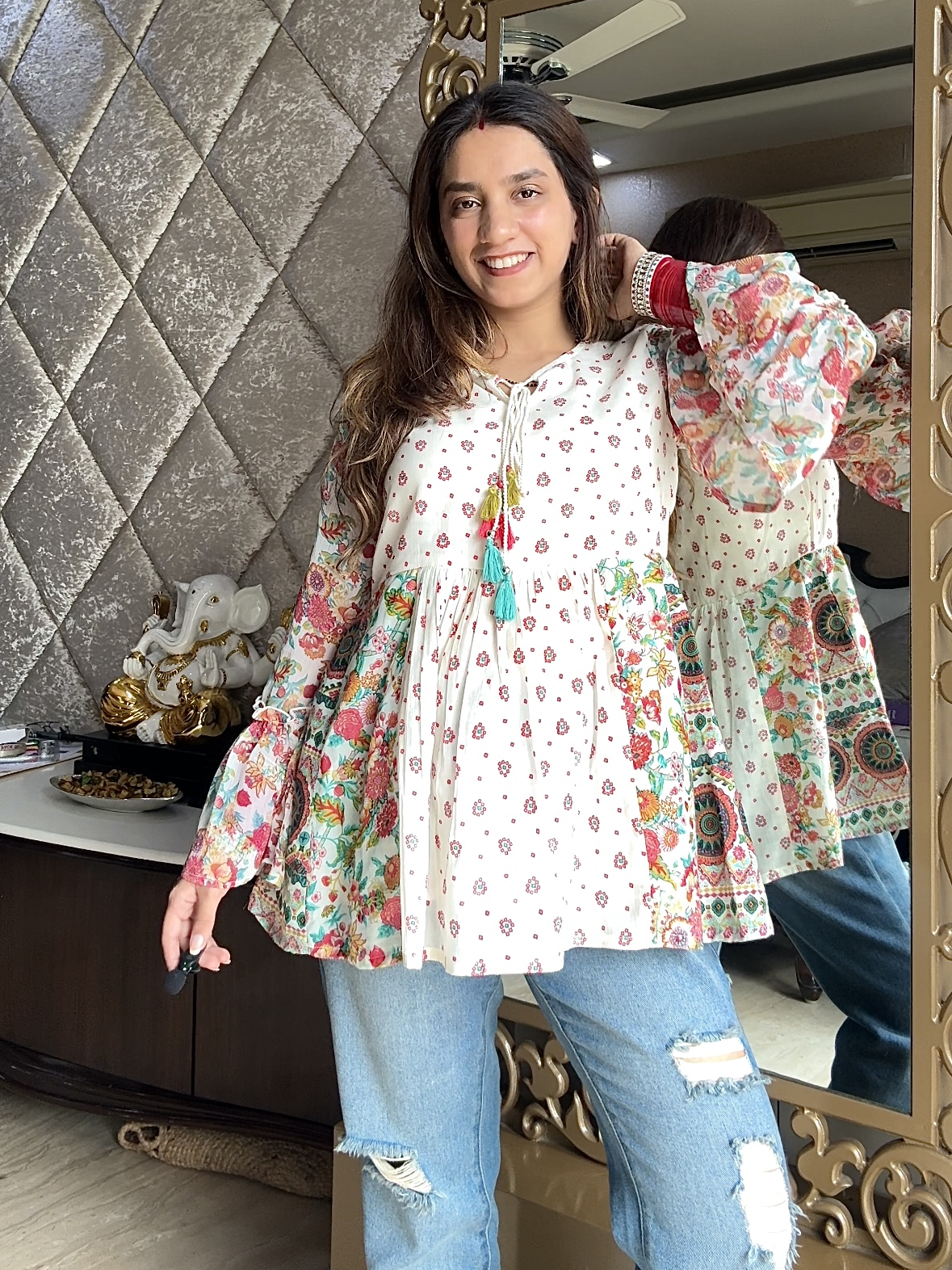 Sur Flared Kurti (Women)