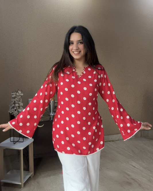 Nisha Short Kurti (Women)