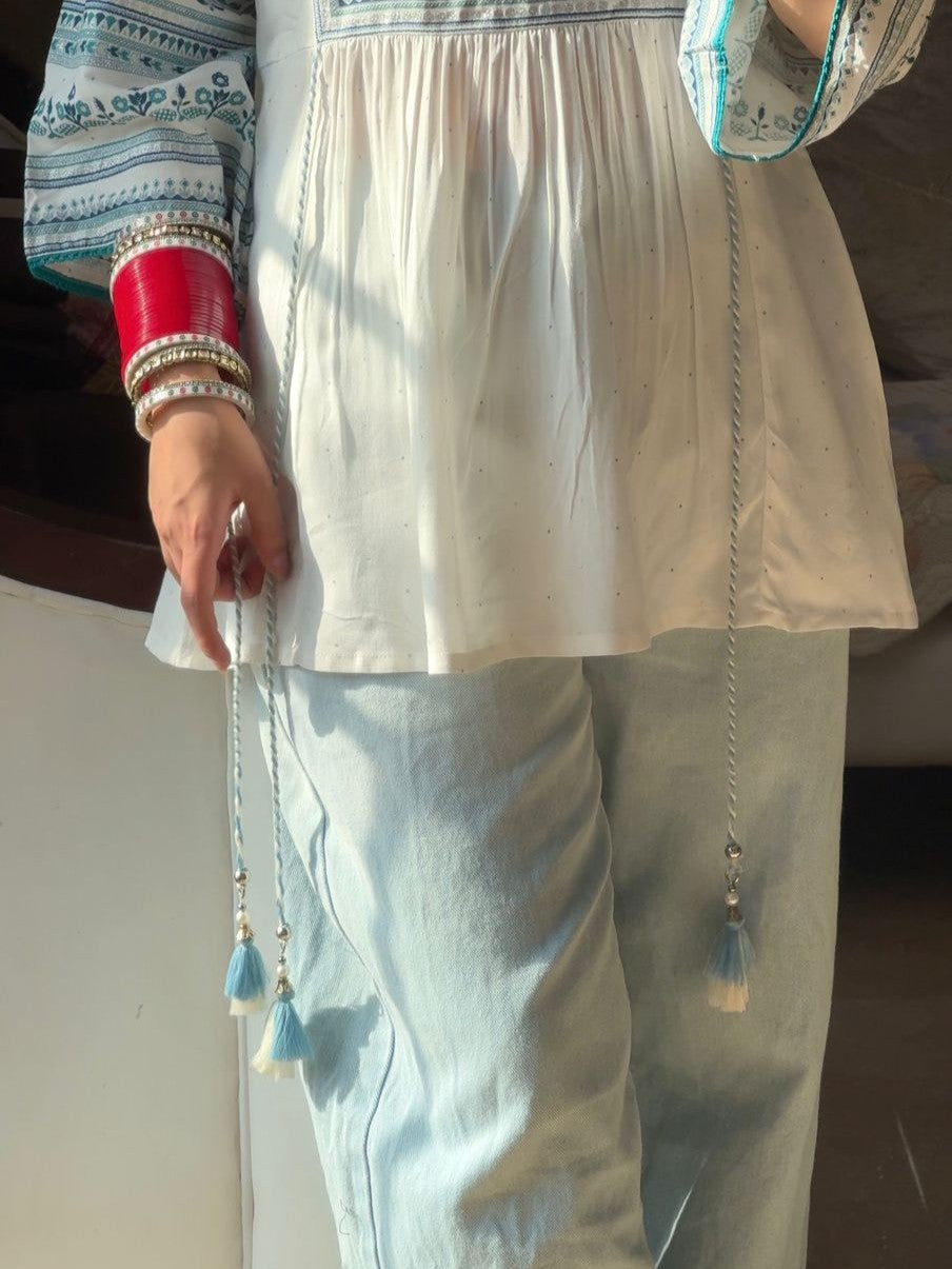 Neer Flared Kurti (Women)