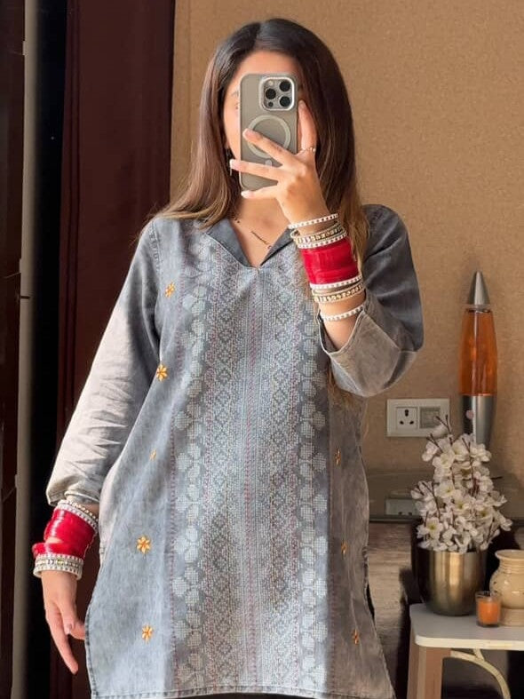 Meghna Denim Kurti (Women)