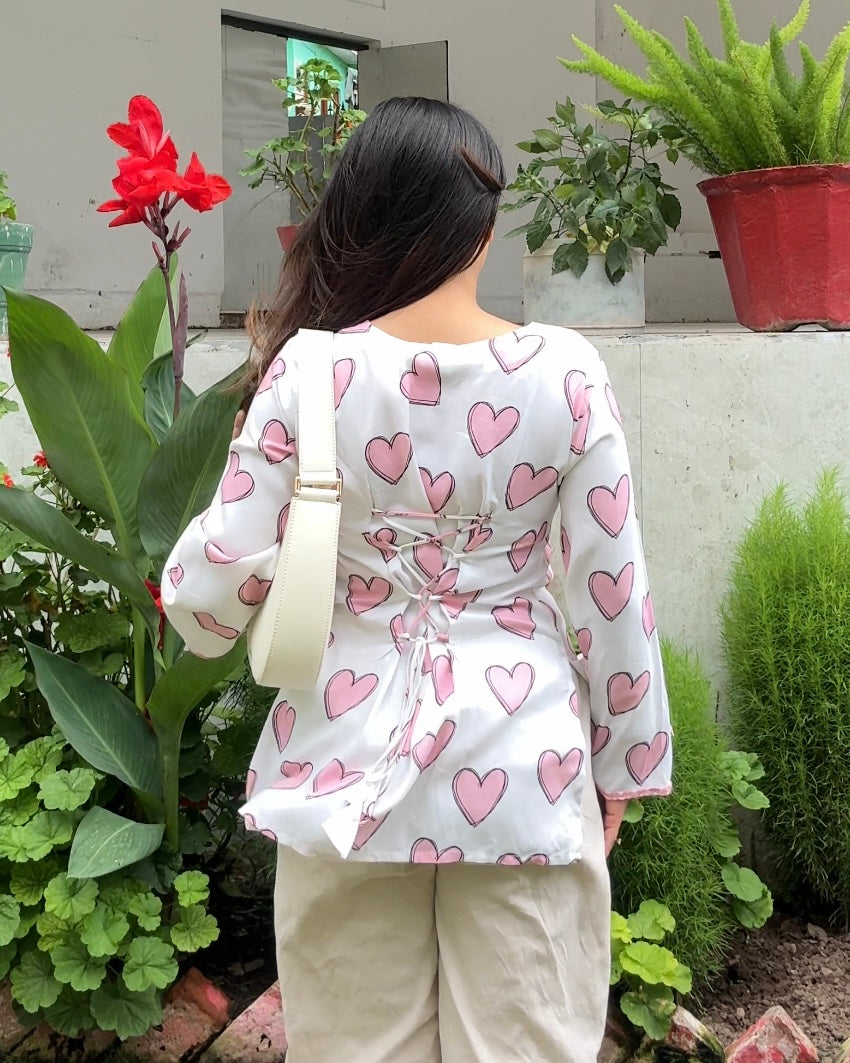 Ishq Short Kurti (Women)