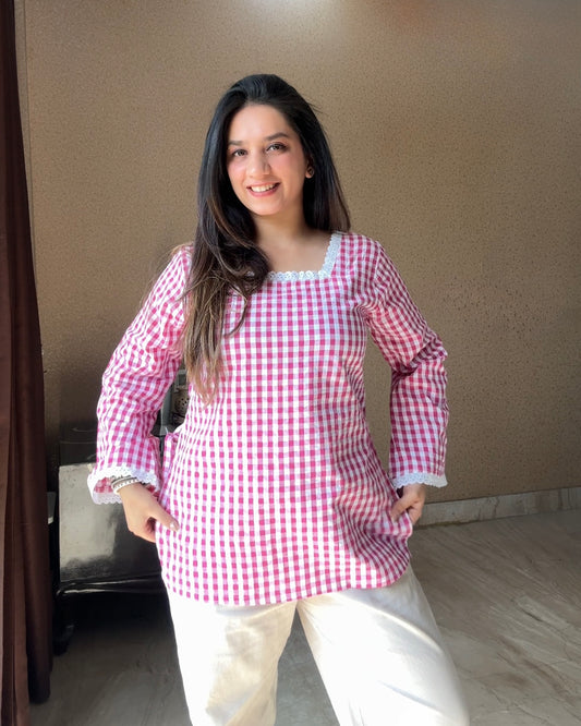 Noor Short Kurti (Women)