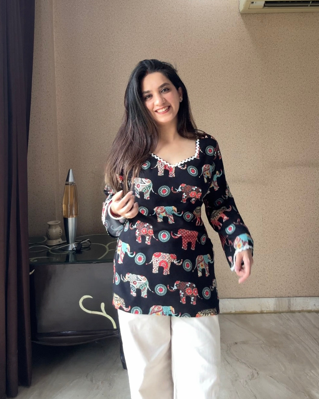Gajra Short Kurti (Women)