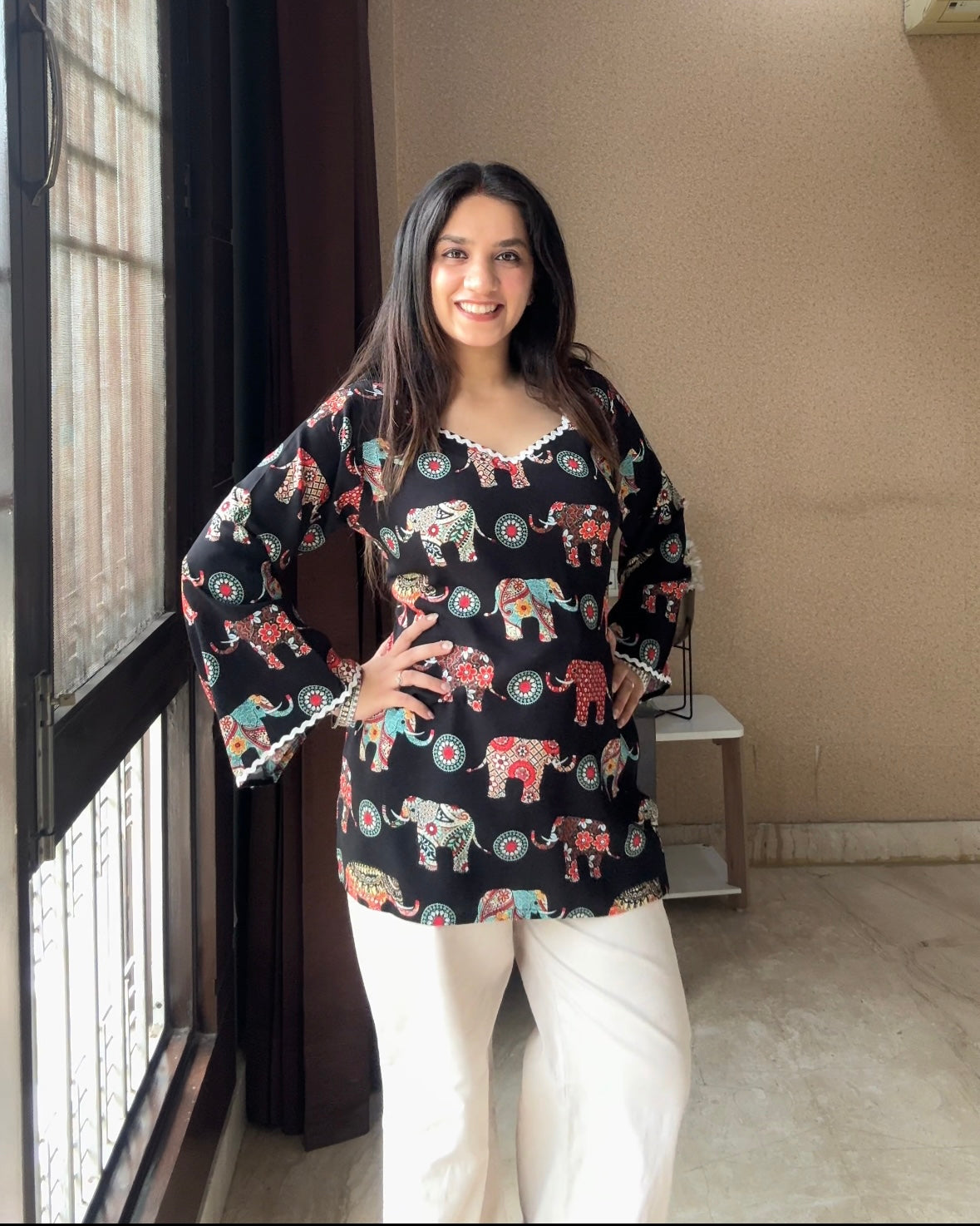 Gajra Short Kurti (Women)