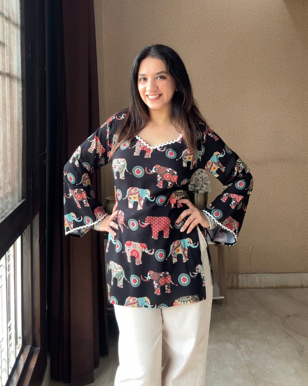 Gajra Short Kurti (Women)